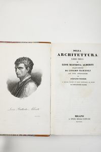 Giuseppe Antonio Alberti Trattato della misura delle fabbriche di Giuseppe Antonio Alberti bolognese nel quale si espone la misura delle superficie di tutti i solidi e di ogni specie di volte. Con un appendice del modo di misurare le vasche i legnaj i fienili i granai ... Con note ed aggiunte di Baldassarre Orsini Perugino <BR>Firenze, Luigi Pezzati, 1822 (III edizione)<BR>  - Asta Libri Antichi - Associazione Nazionale - Case d'Asta italiane