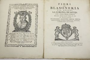 Autori vari Lotto di storia del Piemonte e Savoia  - Asta Libri Antichi - Associazione Nazionale - Case d'Asta italiane