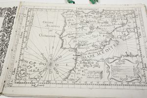 Autori vari (mappe attribuite a Giovanni da Montecalerio)<BR> Chorographica Descriptio provinciarum, et conventuum FF. Min. S. Francisci Capucinorum..., Milano, 1712  - Asta Libri Antichi - Associazione Nazionale - Case d'Asta italiane