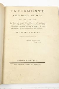 Jacopo Durandi Lotto di sei opere  - Asta Libri Antichi - Associazione Nazionale - Case d'Asta italiane