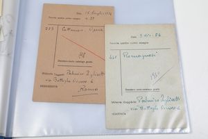 Collezione di 19 autografi  - Asta Libri Antichi - Associazione Nazionale - Case d'Asta italiane