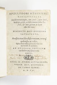 Tre cinquecentine, una seicentina, una edizione bodoniana e altri due Pietro Bembo, Gli Asolani... In Venezia Appresso Gualtiero Scotto, 1553  - Asta Libri Antichi - Associazione Nazionale - Case d'Asta italiane