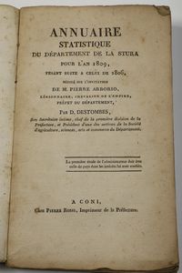 Autori vari Lotto di opere sul Piemonte napoleonico  - Asta Libri Antichi - Associazione Nazionale - Case d'Asta italiane