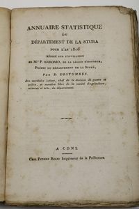 Autori vari Lotto di opere sul Piemonte napoleonico  - Asta Libri Antichi - Associazione Nazionale - Case d'Asta italiane