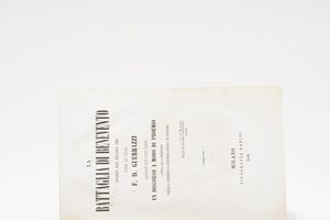 Marc'Antonio Marinelli Il terzo novissimo ossia l'inferno in terza rima d'un italiano. Italia, 1826  - Asta Libri Antichi - Associazione Nazionale - Case d'Asta italiane