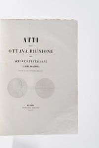 Arturo Issel Istruzioni scientifiche pe i viaggiatori... Roma, Eredi Botta, 1881  - Asta Libri Antichi - Associazione Nazionale - Case d'Asta italiane