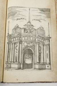 Guarino Guarini Architettura civile<BR>Torino, appresso Gianfrancesco Mairesse all'Insegna di Santa Teresa di Ges, 1737  - Asta Libri Antichi - Associazione Nazionale - Case d'Asta italiane