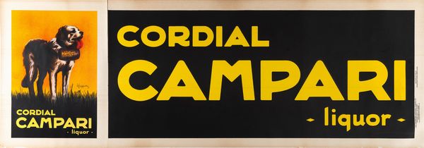 LEONETTO CAPPIELLO : Cordial Campari Liquor  - Asta POP Culture e Manifesti d'Epoca - Associazione Nazionale - Case d'Asta italiane