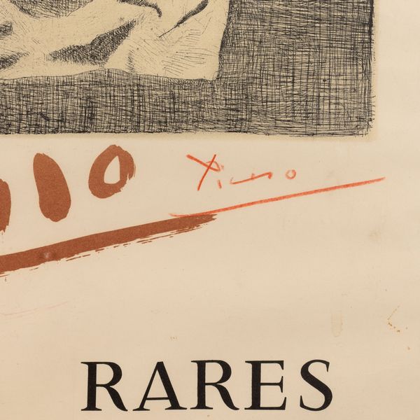 Pablo Picasso : Gravures Rares - Exposition du 9 Avril 1966  - Asta POP Culture e Manifesti d'Epoca - Associazione Nazionale - Case d'Asta italiane