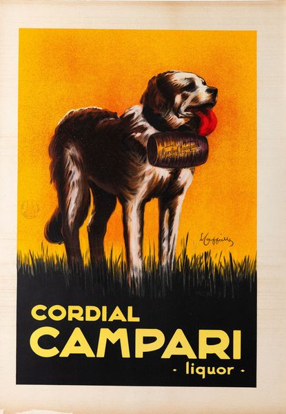 LEONETTO CAPPIELLO : Cordial Campari Liquor  - Asta POP Culture e Manifesti d'Epoca - Associazione Nazionale - Case d'Asta italiane