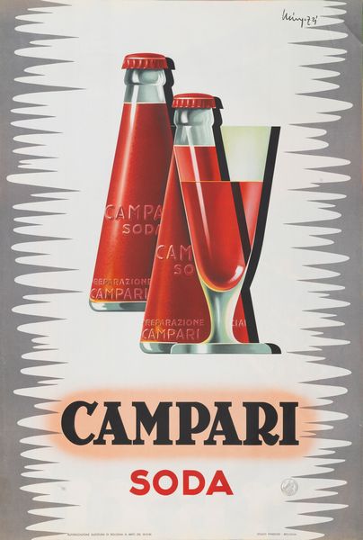 Giovanni Mingozzi : Campari Soda  - Asta POP Culture e Manifesti d'Epoca - Associazione Nazionale - Case d'Asta italiane