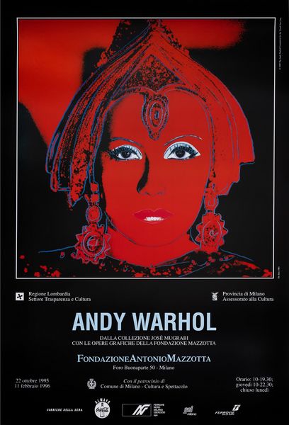 Andy Warhol : Fondazione Antonio Mazzotta - Warhol  - Asta POP Culture e Manifesti d'Epoca - Associazione Nazionale - Case d'Asta italiane