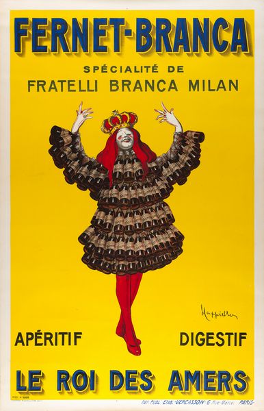 LEONETTO CAPPIELLO : Fernet Branca - Milano  - Asta POP Culture e Manifesti d'Epoca - Associazione Nazionale - Case d'Asta italiane