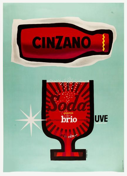 Edel : Cinzano Soda Aperitivo  - Asta POP Culture e Manifesti d'Epoca - Associazione Nazionale - Case d'Asta italiane