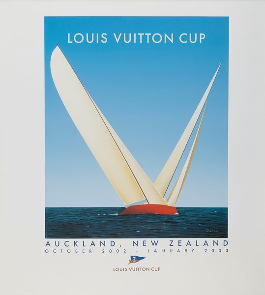 Courbouleix "Razzia" Gerard : Louis Vuitton Cup - Auckland New Zealand  - Asta POP Culture e Manifesti d'Epoca - Associazione Nazionale - Case d'Asta italiane