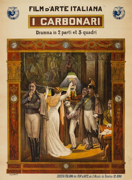 V. Lorant : I Carbonari  - Asta POP Culture e Manifesti d'Epoca - Associazione Nazionale - Case d'Asta italiane