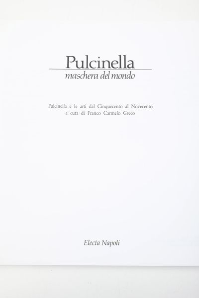 Enrico Prampolini : Pulcinella  - Asta POP Culture e Manifesti d'Epoca - Associazione Nazionale - Case d'Asta italiane