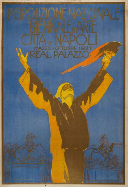 Marcello Dudovich : I Esposizione Nazionale Biennale Citt di Napoli<BR>  - Asta POP Culture e Manifesti d'Epoca - Associazione Nazionale - Case d'Asta italiane