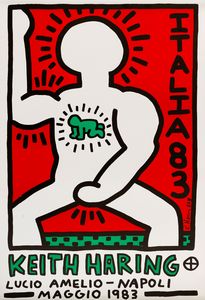 Keith Haring - Italia 83', Lucio Amelio - Napoli