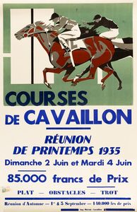 Anonimo - Courses de Cavaillon