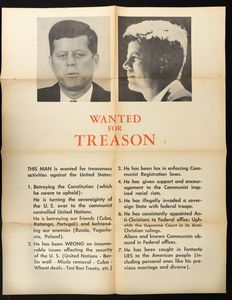 Anonimo : Il Manifesto di Dallas - Kennedy  - Asta POP Culture e Manifesti d'Epoca - Associazione Nazionale - Case d'Asta italiane