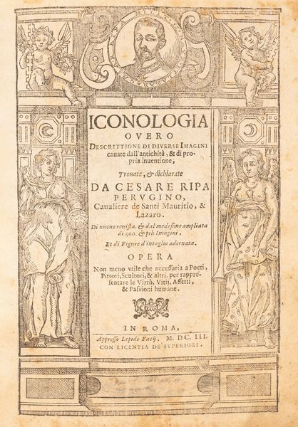 Ripa, Cesare : Iconologia  - Asta Libri, Autografi e Stampe - Associazione Nazionale - Case d'Asta italiane