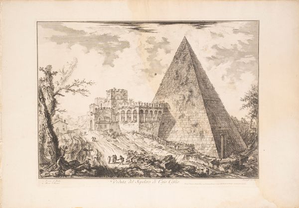 Piranesi, Giovanni Battista : Colonna Antonina  - Asta Libri, Autografi e Stampe - Associazione Nazionale - Case d'Asta italiane