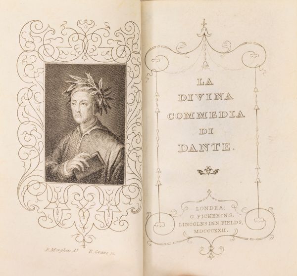 DANTE ALIGHIERI : La Divina Commedia di Dante  - Asta Libri, Autografi e Stampe - Associazione Nazionale - Case d'Asta italiane