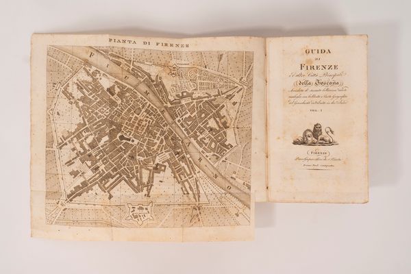 Guida di Firenze e d'altre citt principali della Toscana, con numero sessanta vedute, che pu servir di compendio al viaggio pittorico  - Asta Libri, Autografi e Stampe - Associazione Nazionale - Case d'Asta italiane