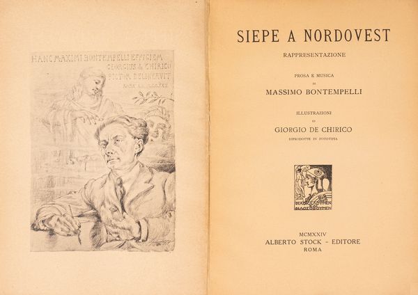 Bontempelli, Massimo : Siepe a Nordovest  - Asta Libri, Autografi e Stampe - Associazione Nazionale - Case d'Asta italiane