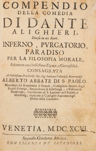 Dante Alighieri, - Compendio della Comedia di Dante Alighieri