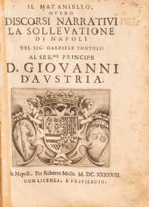 Gabriele Tontoli - Il Mas'aniello overo discorsi narrativi La sollevazione di Napoli