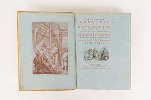 DANTE ALIGHIERI - La Divina Commedia di Dante Alighieri con varie annotazioni, e copiosi Rami adornata