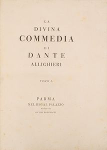 DANTE ALIGHIERI - La Divina commedia di Dante Allighieri