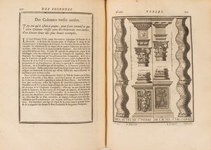 Cours d'architecture qui comprend les Ordres de Vignole  - Asta Libri, Autografi e Stampe - Associazione Nazionale - Case d'Asta italiane