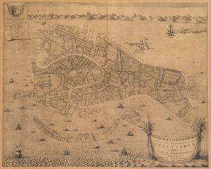 Peter van der Aa - Nova et accuratissima Venetiarum urbis tabula topographica