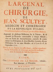 Jean Scultet - L'Arcenal de Chirurgie