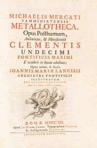 Mercati, Michele - Metallotheca Opus Posthumum