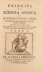 Vico, Giambattista - Principi di scienza nuova