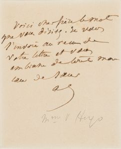 Victor Hugo Arias : Lettere  - Asta Libri, Autografi e Stampe - Associazione Nazionale - Case d'Asta italiane