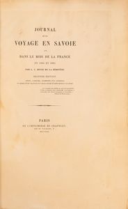 Henri De la Bédoyère - Journal d'un voyage en Savoie et dans le midi de la France