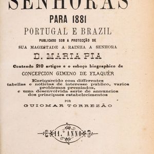 Almanach das Senhoras  para 1881, Portugal e Brazil  - Asta Libri, Autografi e Stampe - Associazione Nazionale - Case d'Asta italiane