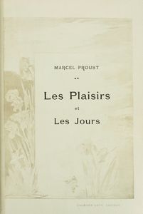 Proust, Marcel - Les plaisirs et les jours