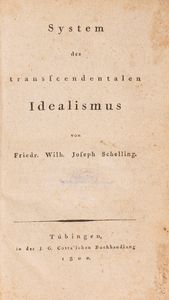 Schelling, Friedrich Wilhem Joseph - System des transcendentalen Idealismus