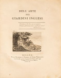 ERCOLE SILVA - Dell'arte dei giardini inglesi