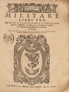 Cattaneo, Girolamo - Dell'Arte militare