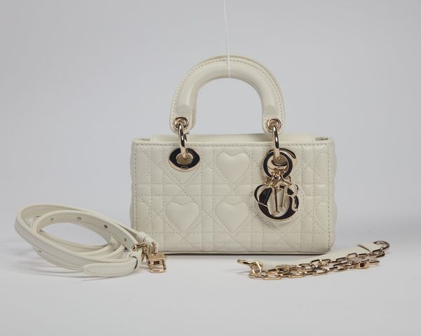 Christian Dior : Borsa Lady D-Joy cannage  - Asta Luxury Fashion - Associazione Nazionale - Case d'Asta italiane