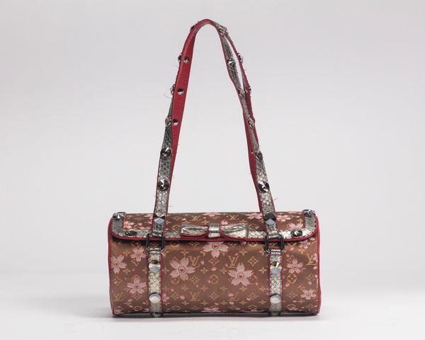 Louis Vuitton : Borsa Papillon Cherry Blossom Monogram  - Asta Luxury Fashion - Associazione Nazionale - Case d'Asta italiane