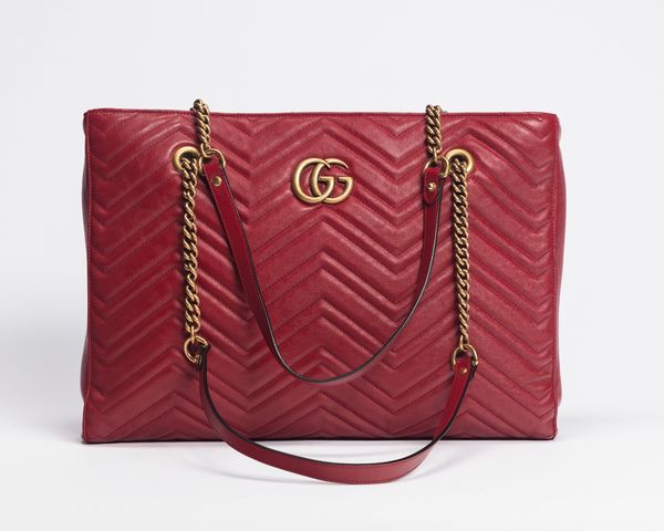 GUCCI : Borsa Shopping  - Asta Luxury Fashion - Associazione Nazionale - Case d'Asta italiane