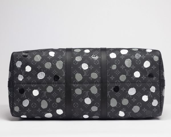 Louis Vuitton : Keepall Bandoulire 55 X Yayoi Kusama  - Asta Luxury Fashion - Associazione Nazionale - Case d'Asta italiane